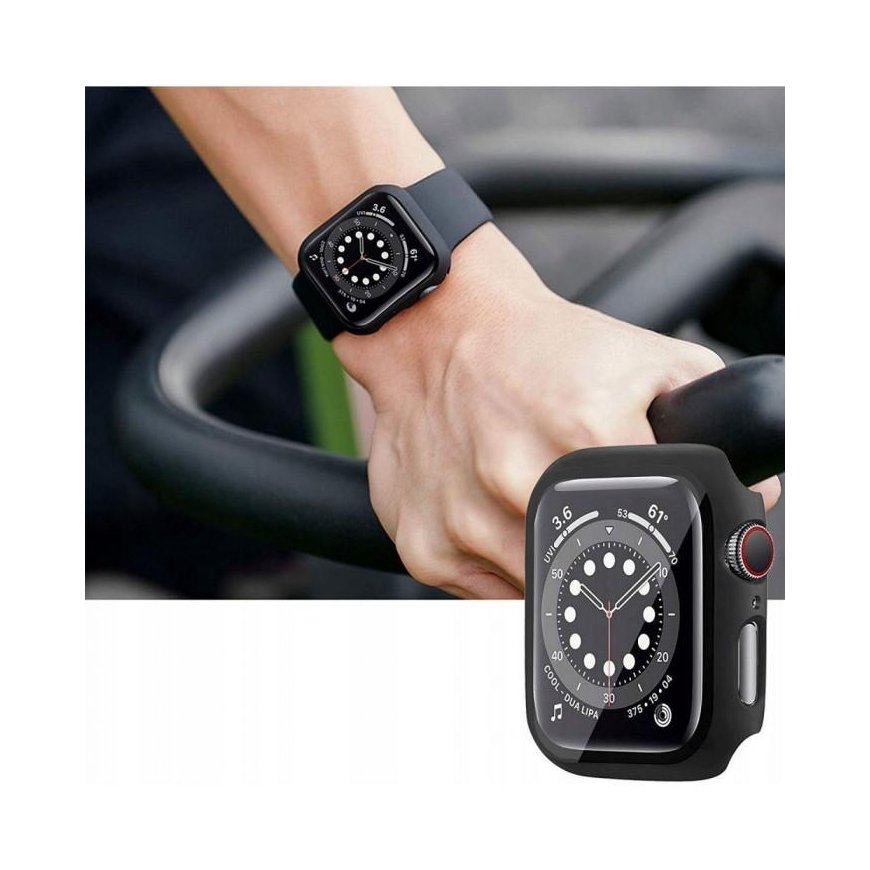 Išmaniojo laikrodžio Apple ekrano rėmelis Tech Protect, Juodos spalvos, 49mm – 2