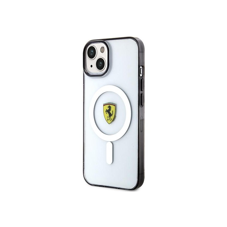 Dėklas Ferrari case for iPhone 14 Plus 6,7" FEHMP14MURKT transparent hardcase Magsafe Transparent – 2