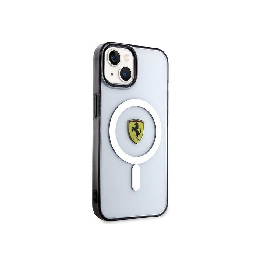 Dėklas Ferrari case for iPhone 14 Plus 6,7" FEHMP14MURKT transparent hardcase Magsafe Transparent – 4