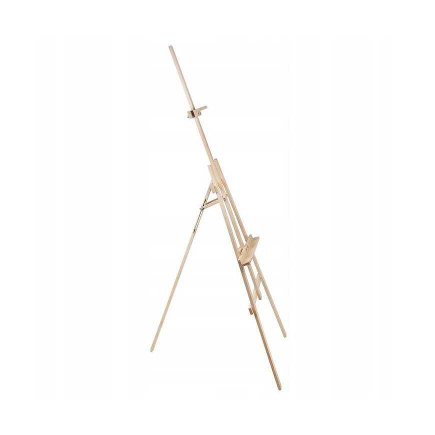 WOODOK painting easel with adjustable height, stable beech wood, natural eco wood, for adults and children, professional – 3