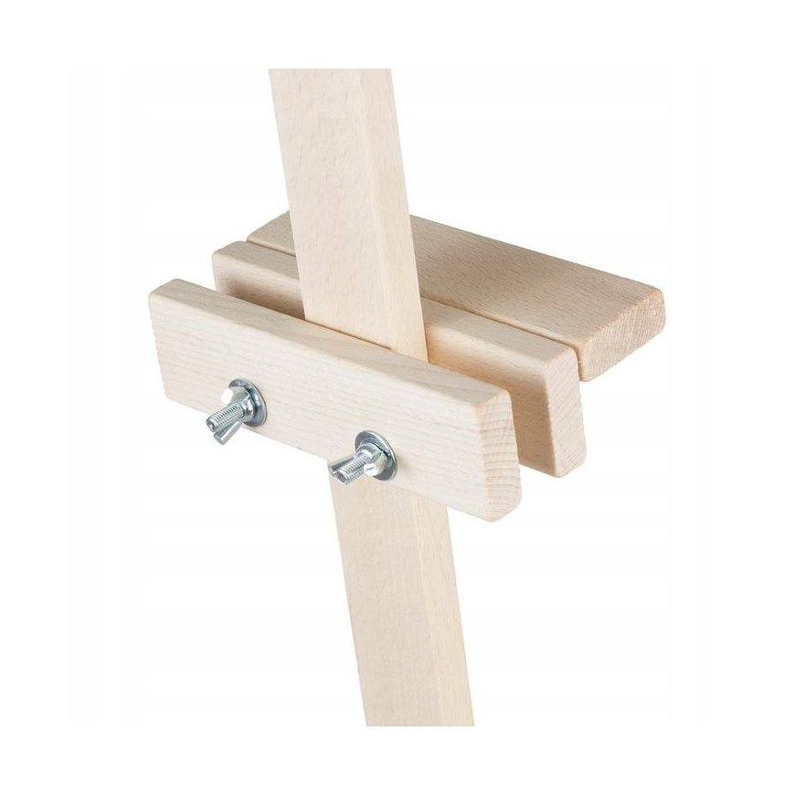WOODOK dažymo molbertas su reguliuojamu aukščiu, stabilus buko mediena, natūrali eko mediena, suaugusiems ir vaikams, profesiona – 5
