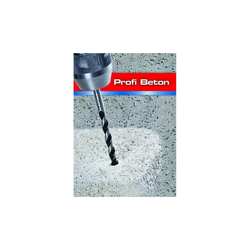 Alpen Carbide concrete drill, DIN ISO 5468 Diameter 20 mm Length 160 mm 100 mm 18802000100 – 2