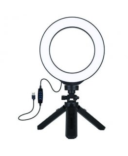 Puluz LED ring lamp 16cm, with stand stand 12-14.5cm, USB