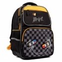 YES Backpack S-105 "Maxdrift", black/yellow