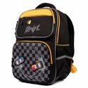 YES Backpack S-105 "Maxdrift", black/yellow