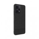iLike Xiaomi Redmi Note 12 / Poco X5Plastic Leather Back Cover Black iLike Xiaomi Redmi Note 12 / Poco X5Plastic Leather Back Cover Black
