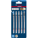 Bosch EXPERT jigsaw blades T308BP 5pcs Wood 2-side clean Bosch EXPERT jigsaw blades T308BP 5pcs Wood 2-side clean