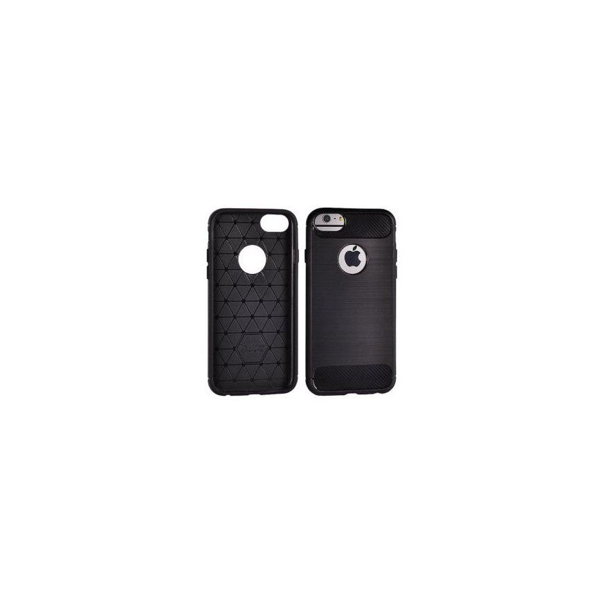 GreenGo Nokia 6.1 2018 TPU Carbon Case Black