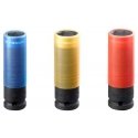 3 smūginių lizdų rinkinys 1/2" lengvojo lydinio ratlankiams, šešiakampis ilgis, 17, 19, 21 mm, Facom [NSI.3LPB]