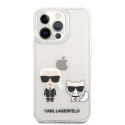 Karl Lagerfeld case for iPhone 13 Pro Max 6.7" KLHCP13XCKTR hard case transparent Karl & Choupette Karl Lagerfeld case for iPhone 13 Pro Max 6.7" KLHCP13XCKTR hard case transparent Karl & Choupette
