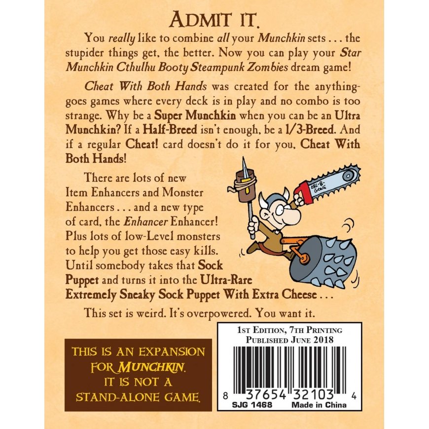 Steve Jackson Games Munchkin 7: Cheat With Both Hands – 3