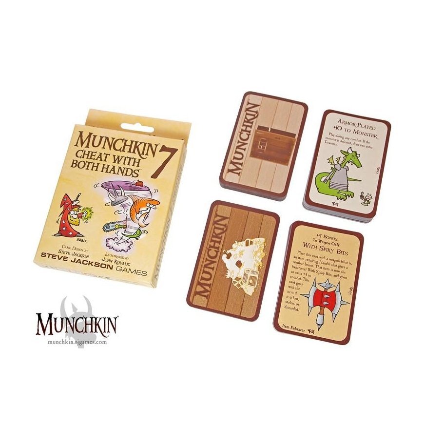 Steve Jackson Games Munchkin 7: Cheat With Both Hands – 4