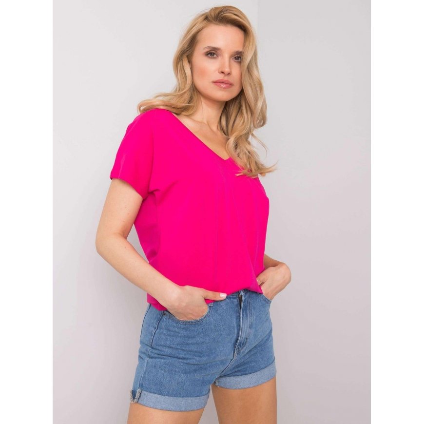 EERINESS t-shirt EERINESS, women's, fuchsia red, size L