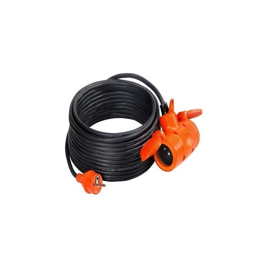 POLSKA ELEKTROS pratęsimo laidas RR PS-200G IP44 / 3 * 1,5 / 10M 2GS CE