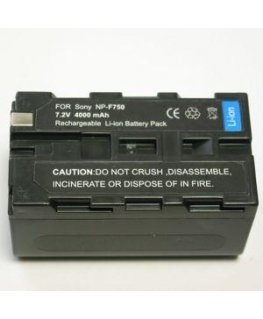 Extra Digital Sony NP-F750 battery, 5200mAh
