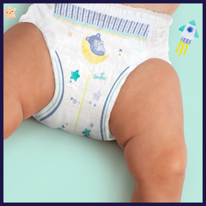 Pampers Night Diapers-Pants, 6, 19 Diapers, 15+ kg – 5