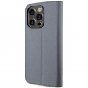 Dėklas Karl Lagerfeld Apple iPhone 14 Pro Max 6.7 Saffiano Karl&Choupette bookcase Sidabrinis Dėklas Karl Lagerfeld Apple iPhone 14 Pro Max 6.7 Saffiano Karl&Choupette bookcase Sidabrinis