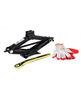 Podnośnik automobilinis trapezowy lewarek 1,5t amio-02478