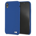 Dėklas BMW BMHCI61MSILNA iPhone Xr mėlynas/navy hardcase Silicone M Collection