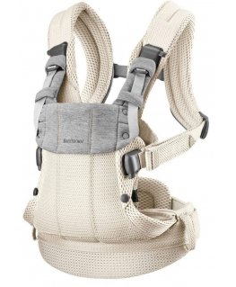 BabyBjorn Harmony Mesh 3D - ergonomic carrier for newborns and babies | Creamy
