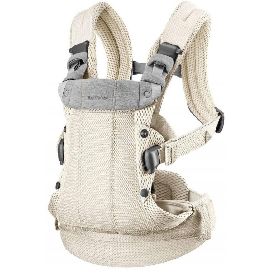 BabyBjorn Harmony Mesh 3D - ergonomic carrier for newborns and babies | Creamy – 2