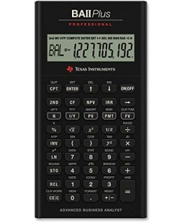 Texas Instruments BA II Plus Professional IIBAPRO/FC/3E12/A
