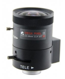 EXTRADIGITAL Lens HD 1/2" 3.5-18mm 03518DC