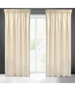 Eurofirany PIERRE CARDIN SIBEL Naktinė užuolaida iš minkšto aksomo, 260 g/m2, 140X270 cm, juosta / tunelis / kabliukai, spalva: 