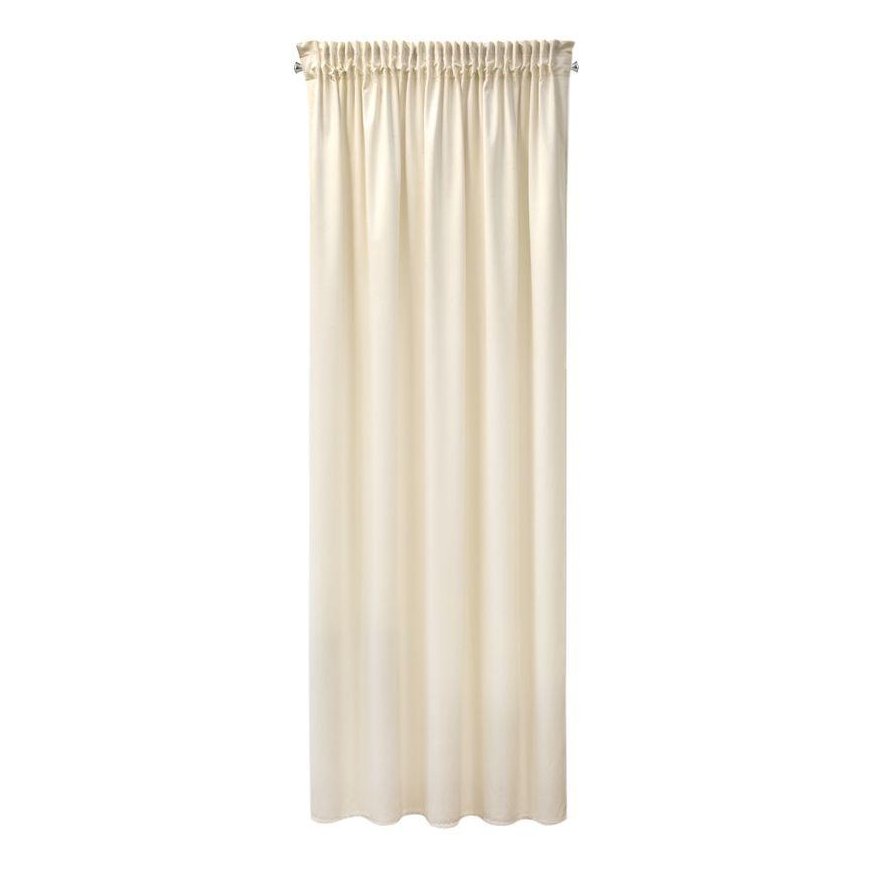 Eurofirany PIERRE CARDIN SIBEL Night curtain made of soft velvet, 260 g/m2, 140X270 cm, tape / tunnel / hooks, color: cream – 4