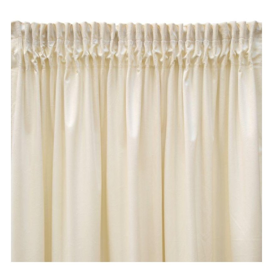 Eurofirany PIERRE CARDIN SIBEL Night curtain made of soft velvet, 260 g/m2, 140X270 cm, tape / tunnel / hooks, color: cream – 5