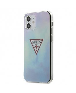 Guess GHUHCP12SPCUMCGC02 iPhone 12 mini 5.4 inch Blue/Blue Hard Case Tie & Die Collection