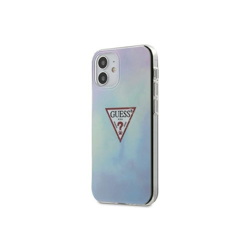 Guess GHUHCP12SPCUMCGC02 iPhone 12 mini 5.4 inch Blue/Blue Hard Case Tie & Die Collection