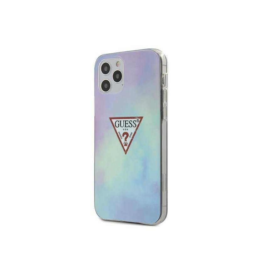 Guess GHUHCP12SPCUMCGC02 iPhone 12 mini 5,4 colio mėlynos/mėlynos spalvos kietas dėklas Tie & Die Collection – 2