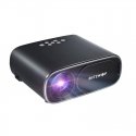 BlitzWolf BW-V4 1080p LED Light / Projector, Wi-Fi + Bluetooth (Black)