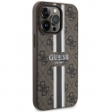 Case Guess GUHMP13XP4RPSW iPhone 13 Pro Max 6.7" brown|brown hardcase 4G Printed Stripes MagSafe Case Guess GUHMP13XP4RPSW iPhone 13 Pro Max 6.7" brown|brown hardcase 4G Printed Stripes MagSafe