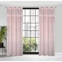 Euro curtains FIR/MOON/2/PINK 140X250 Euro curtains FIR/MOON/2/PINK 140X250