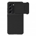 Nillkin Synthetic Fiber S Case for Samsung Galaxy S23+ Cover Camera Cover Black Nillkin Synthetic Fiber S Case for Samsung Galaxy S23+ Cover Camera Cover Black
