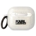 Headphones for Karl Lagerfeld Airpods 3 KLA3HNKCTGT transparent Gliter Karl&Choupette Headphones for Karl Lagerfeld Airpods 3 KLA3HNKCTGT transparent Gliter Karl&Choupette
