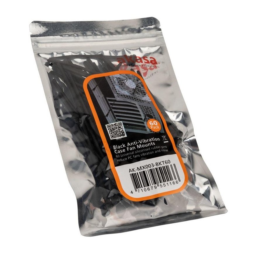 Akasa anti-vibration pins 60 pcs (AK-MX003-BKT60) – 3
