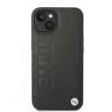 Dėklas BMW BMHMP14MSLLBK iPhone 14 Plus 6,7" juoda/juodas hardcase Signature Logo Imprint Magsafe