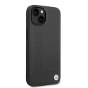 Dėklas BMW BMHMP14MSLLBK iPhone 14 Plus 6,7" juoda/juodas hardcase Signature Logo Imprint Magsafe