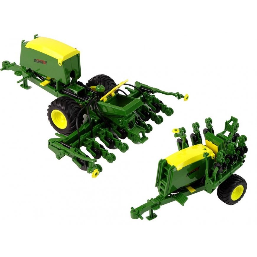 Lean Cars Blue tractor with baler – 3