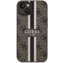 Karl Lagerfeld Guess case for iPhone 14 6.1" GUHMP14SP4RPSW brown harcase Magsafe 4G Printed Stripes Karl Lagerfeld Guess case for iPhone 14 6.1" GUHMP14SP4RPSW brown harcase Magsafe 4G Printed Stripes