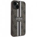 Karl Lagerfeld Guess case for iPhone 14 6.1" GUHMP14SP4RPSW brown harcase Magsafe 4G Printed Stripes Karl Lagerfeld Guess case for iPhone 14 6.1" GUHMP14SP4RPSW brown harcase Magsafe 4G Printed Stripes