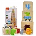 Viga Toys VIGA wooden pyramid puzzle block sorter Viga Toys VIGA wooden pyramid puzzle block sorter