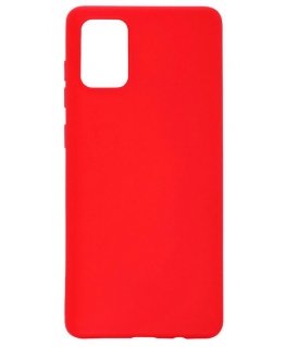 Evelatus Samsung Galaxy A31 Nano Silicone Case Soft Touch TPU Red