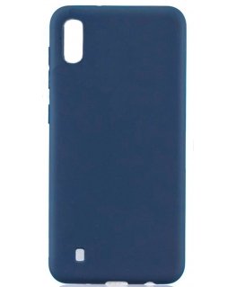 Evelatus Samsung Galaxy A10 Nano Silicone Case Soft Touch TPU Dark Blue