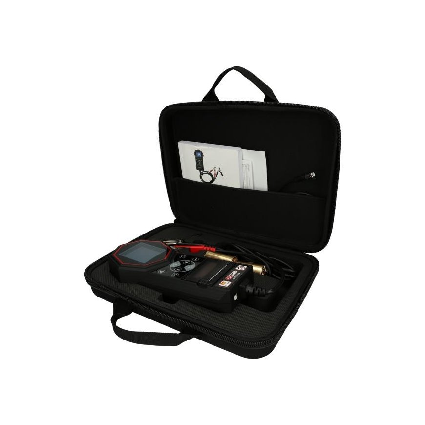 KS Tools 12V / 24V Battery Charge & Start Analyzer w. print