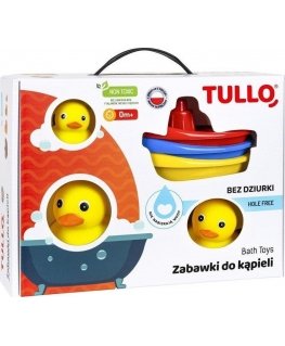 AM Tullo Tullo Žaislai do kąpieli 6szt