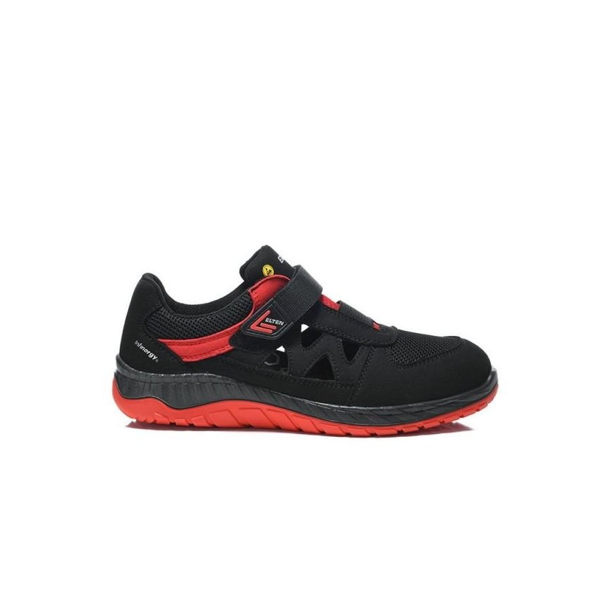 Batai ELTEN Lonny W red Easy S1P ESD, juodi/raudoni 42 – 2